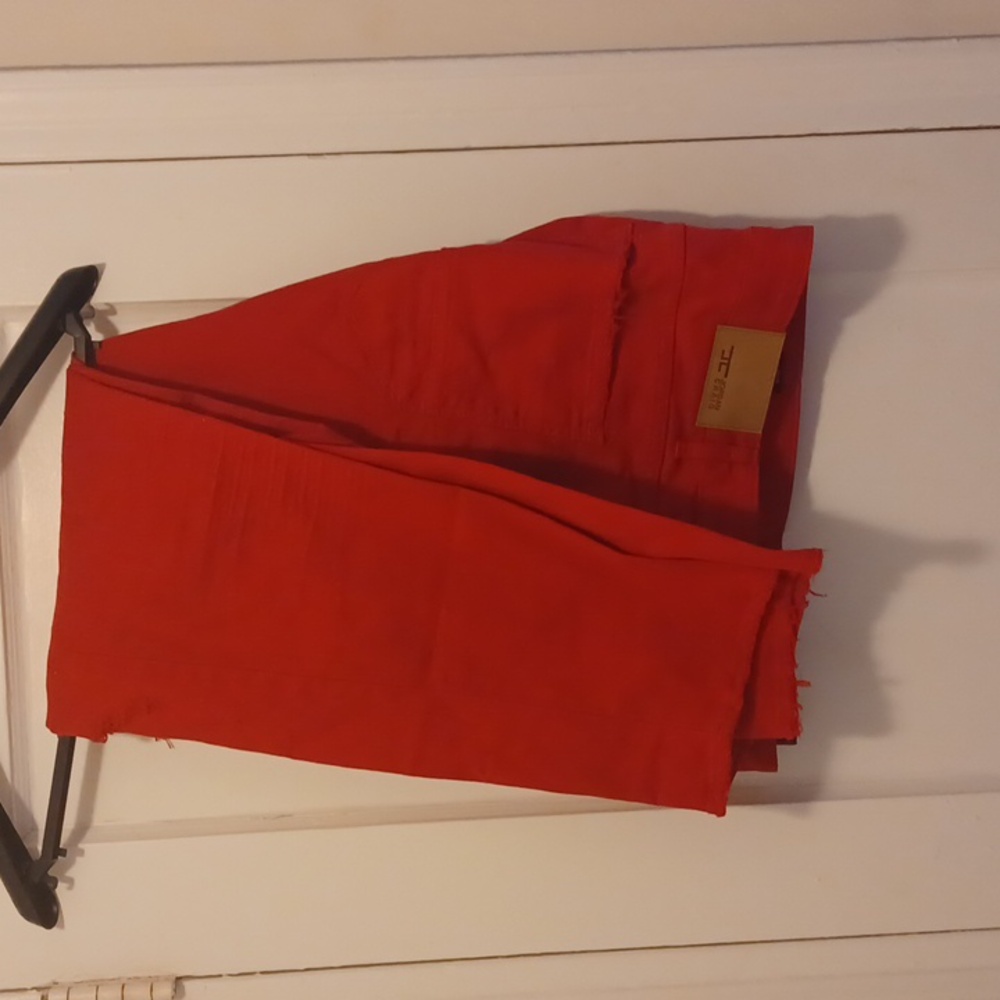 Jordan Craig Ripped Red Jeans In Aaron Fit. Sz 38/32 - Picture 3 of 7